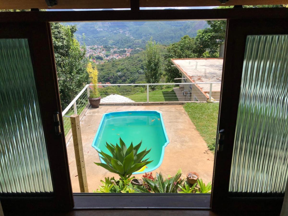 Casa Aconchegante Com Linda Vista A 5 Min Do Centro Villa Nova Friburgo Ngoại thất bức ảnh