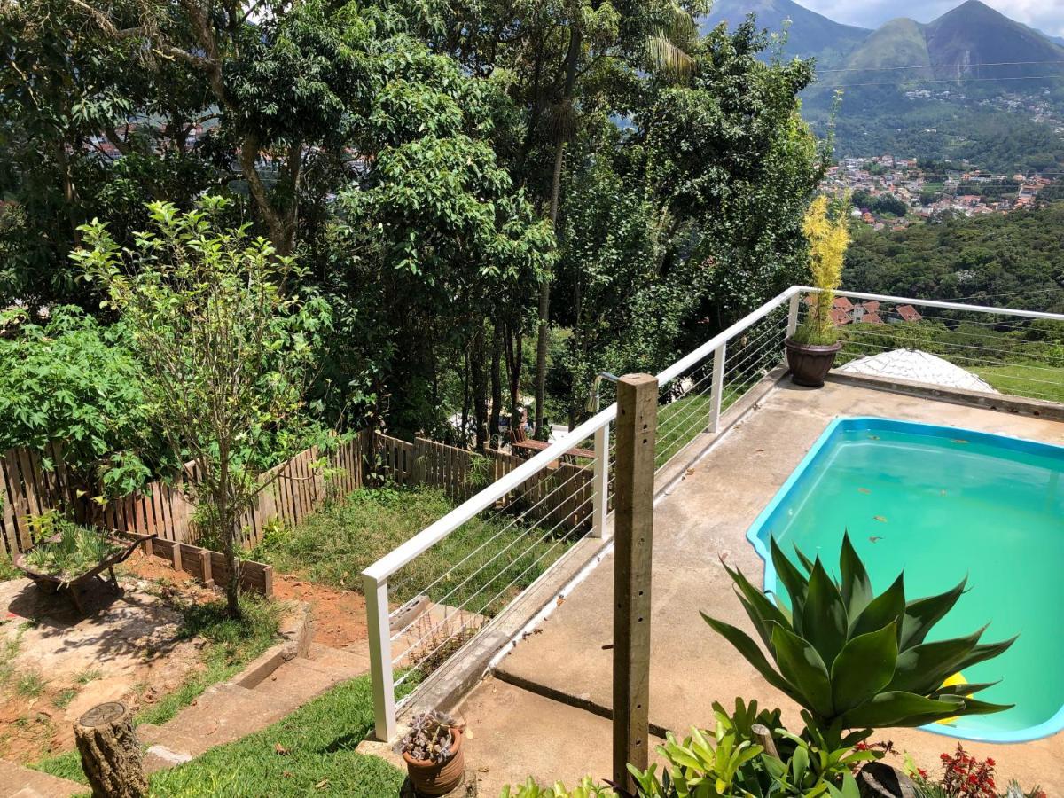 Casa Aconchegante Com Linda Vista A 5 Min Do Centro Villa Nova Friburgo Ngoại thất bức ảnh